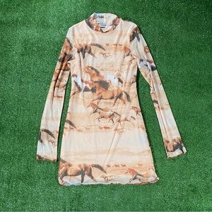 Urban Outfitters Horse Mini Dress